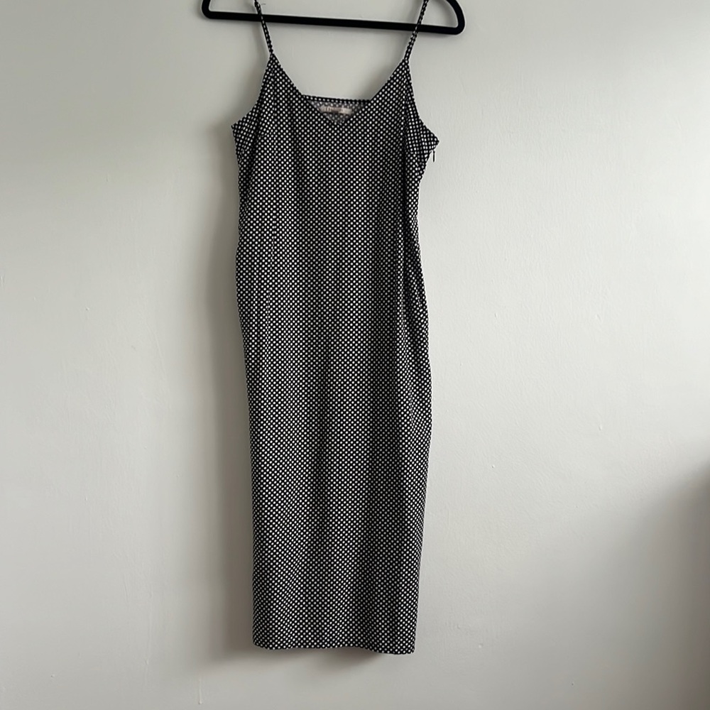 Brixton polka dot maxi dress
